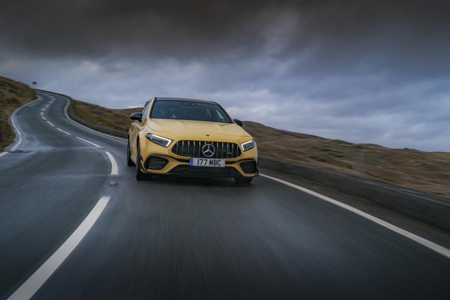  Mercedes-AMG A45 S 4Matic+ Aerodynamic Package (W177) 2019 года  (UK) (фото 41 из 68)